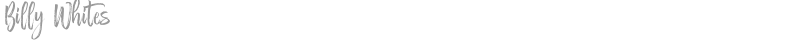 Billy Whites font preview